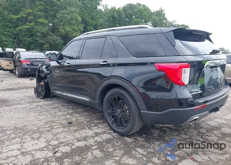2021 Ford Explorer Limited из США, поврежденный, VIN 1FMSK7FH2MGB92717